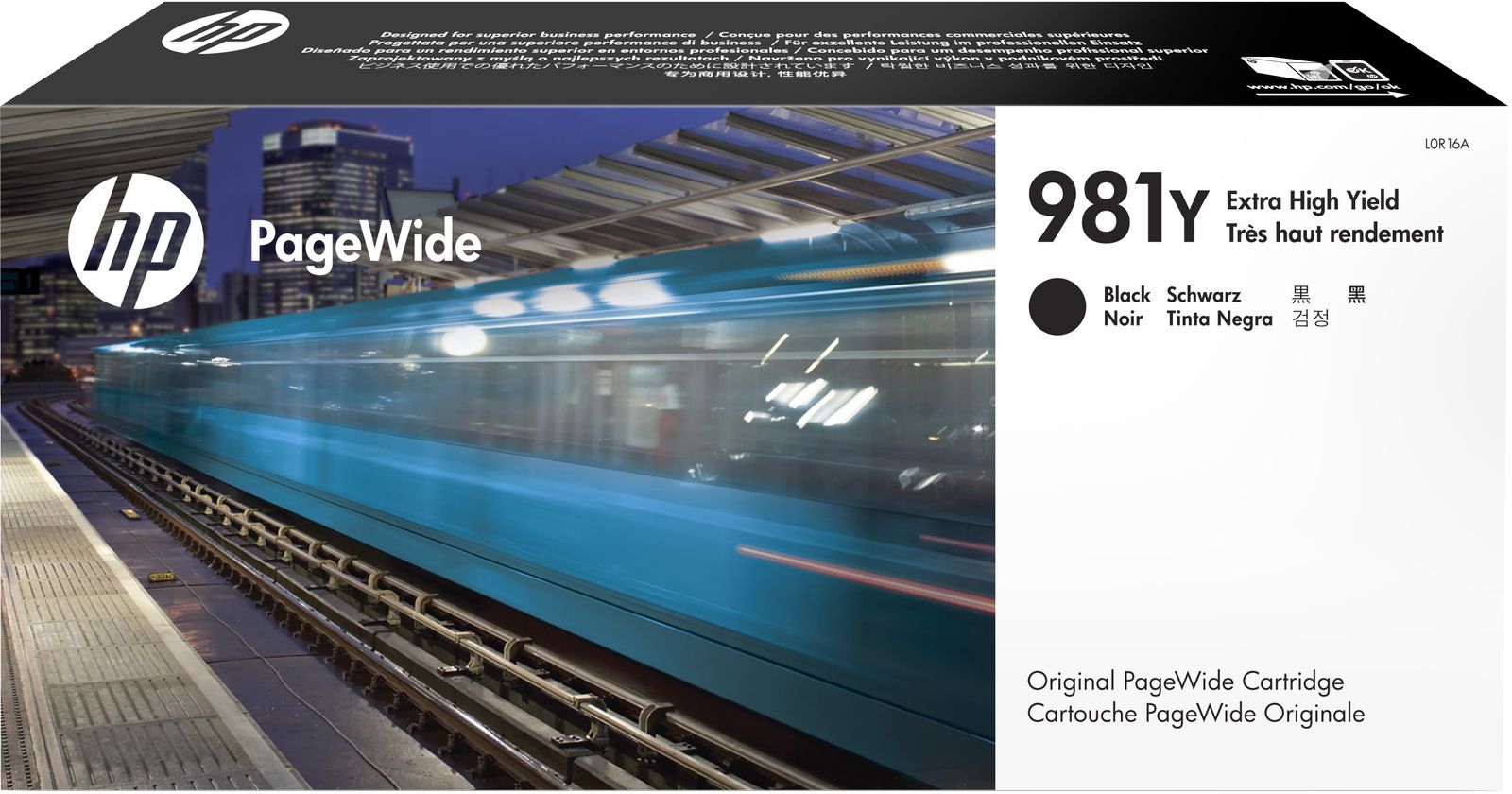 HP 981Y BLACK ORIGINAL PAGEWIDE CRTG