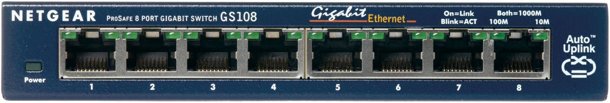 8PT COPPER GIGABIT SWITCH