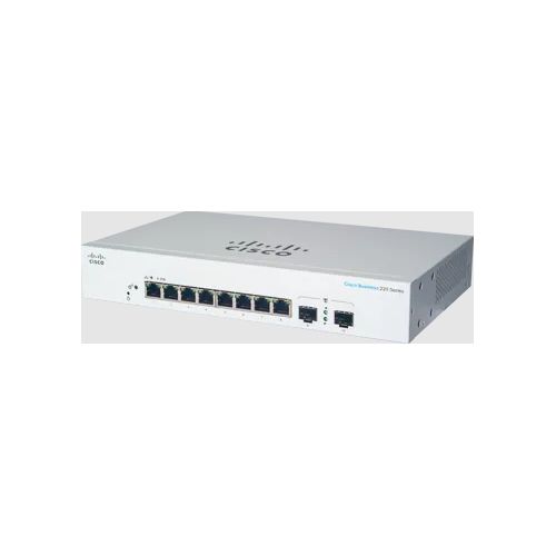 CBS220 SMART 8-PORT GE, EXT PS, 2X1G SFP