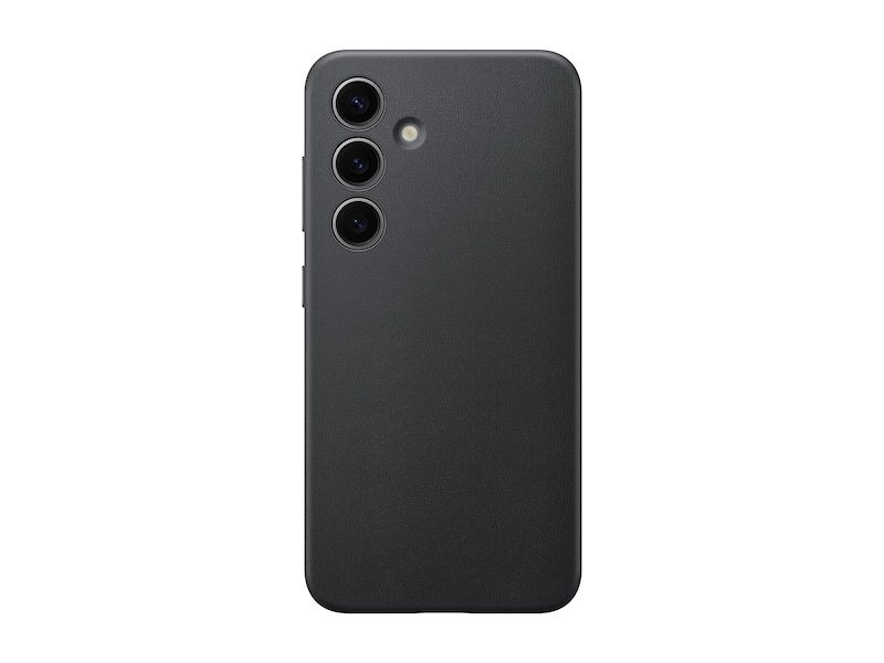GALAXY S24 VEGAN LEATHER CASE BLACK
