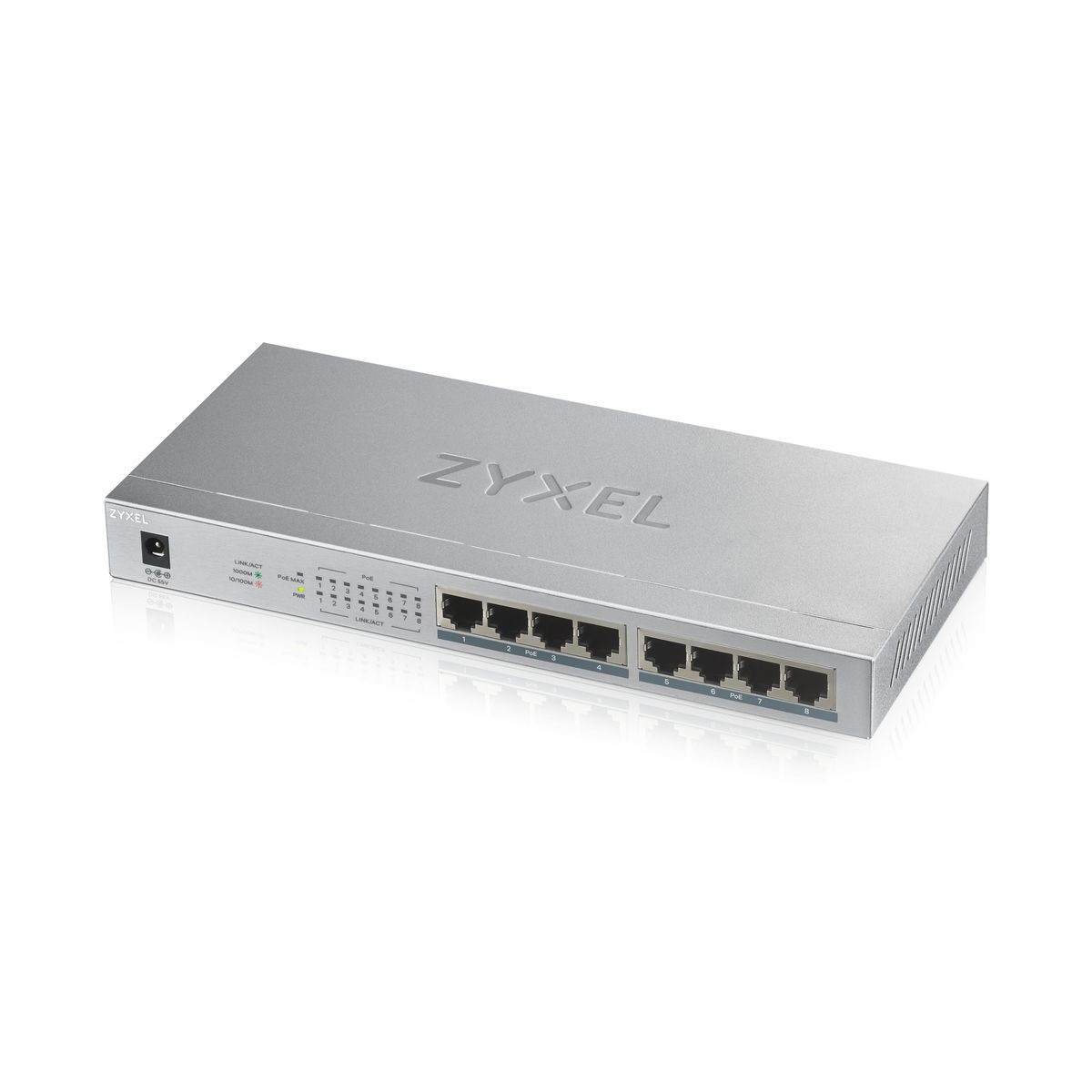 GS1008HP - SWITCH UNMANAGED, 8 PORTE GIGABIT