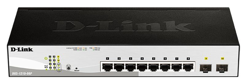 8-PORT 10 100 1000MBPS GIGABIT DESKTOP POE SMART