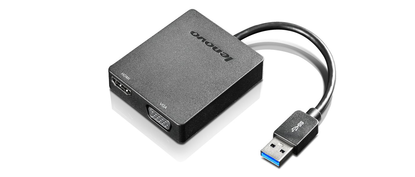 LENOVO UNIVERSAL USB 3.0 TO VGA/HDMI ADAPTER