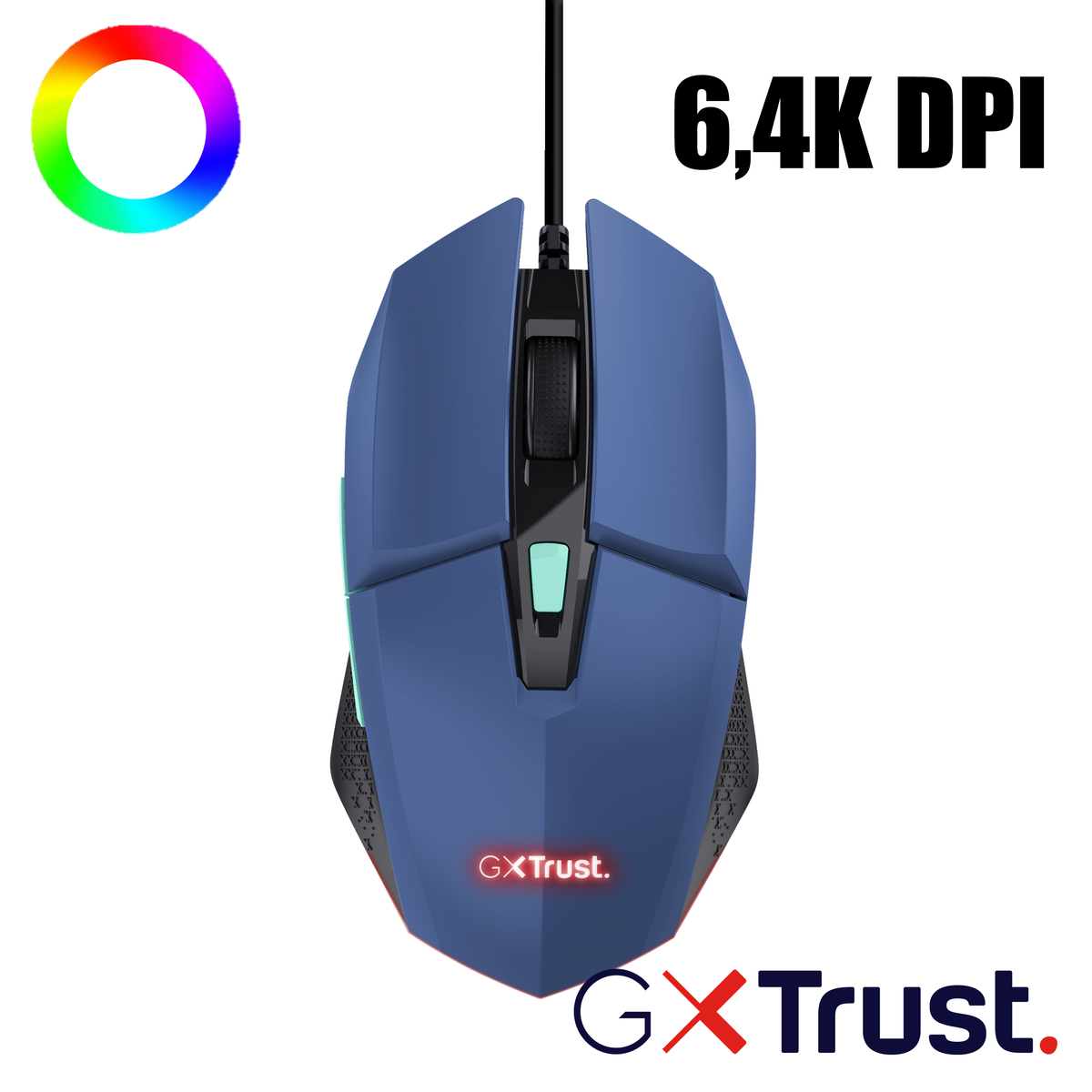 GXT109B FELOX GAMING MOUSE BLUE