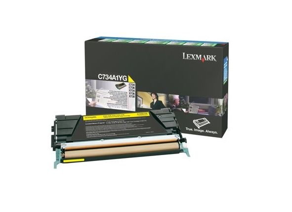 TONER LEXMARK GIALLO PER C734 C736 X73X DA  6K