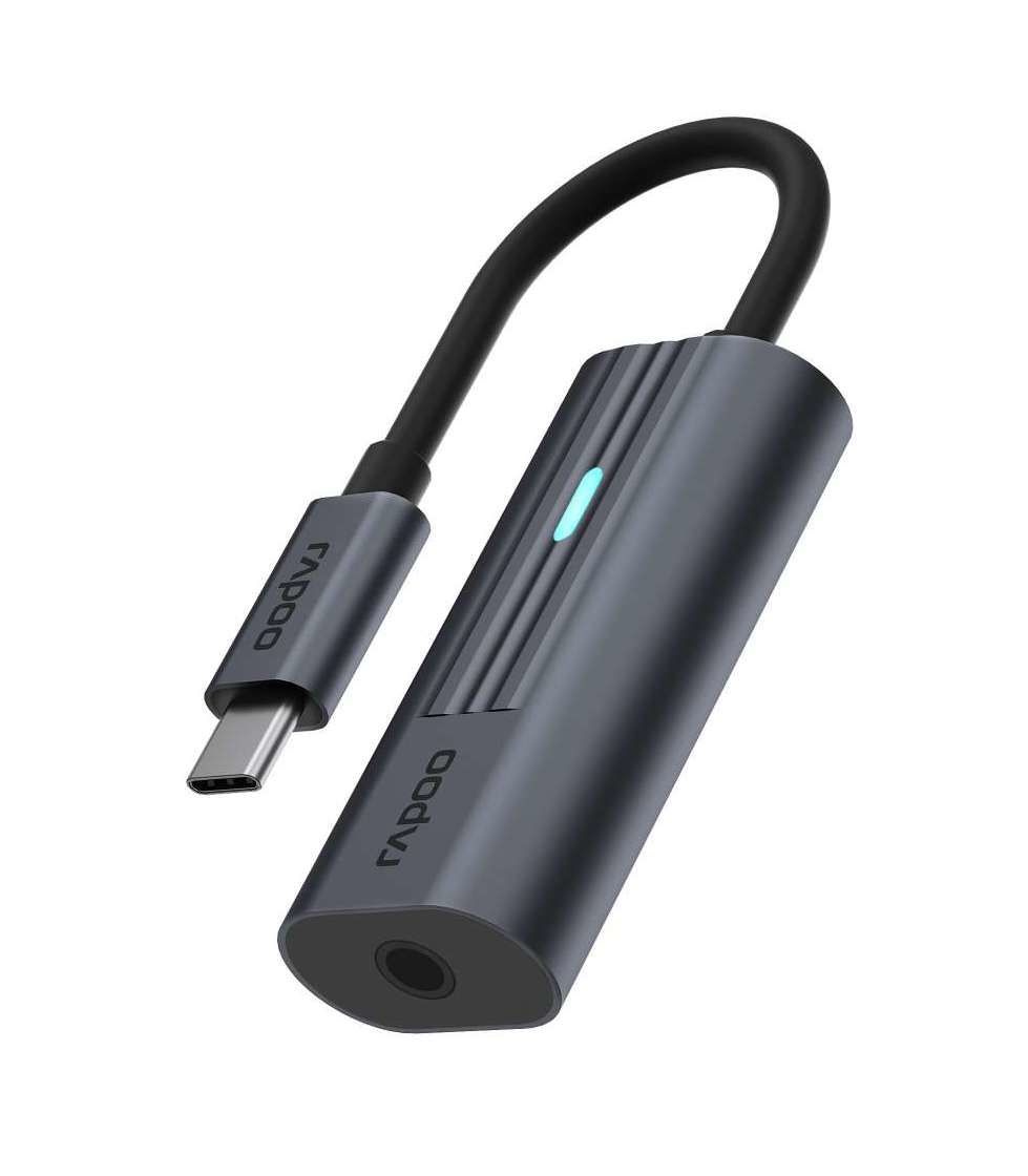 UCA-1002 PREMIUM USB-C/3.5MM AUDIO ADAP SPACE GREY