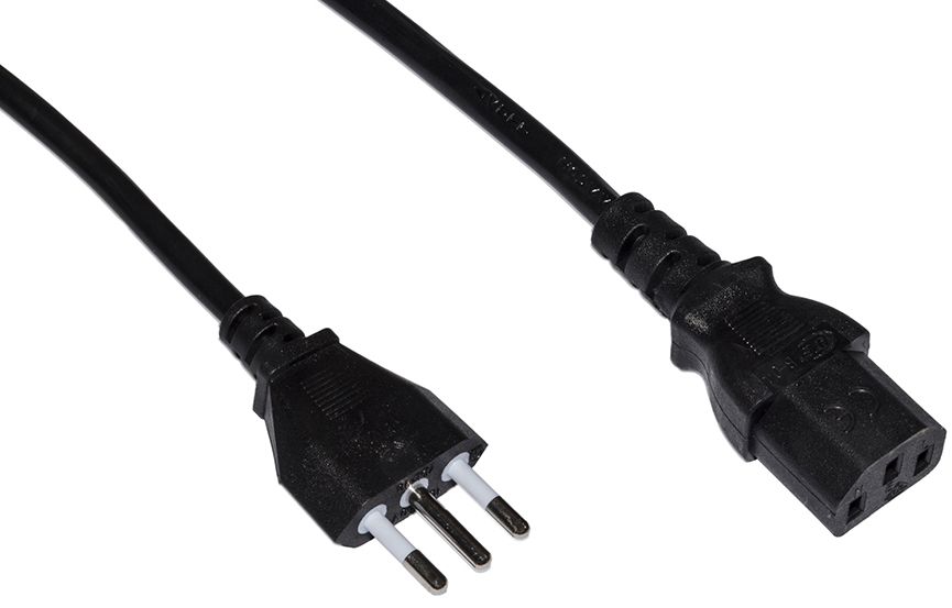 CAVO ALIMENTAZIONE SPINA ITALIANA TRIPOLARE 3M