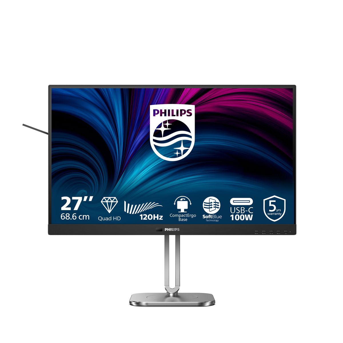 27 16:9 IPS WLED 2560X1440 120HZ HDMI DP HUB USB