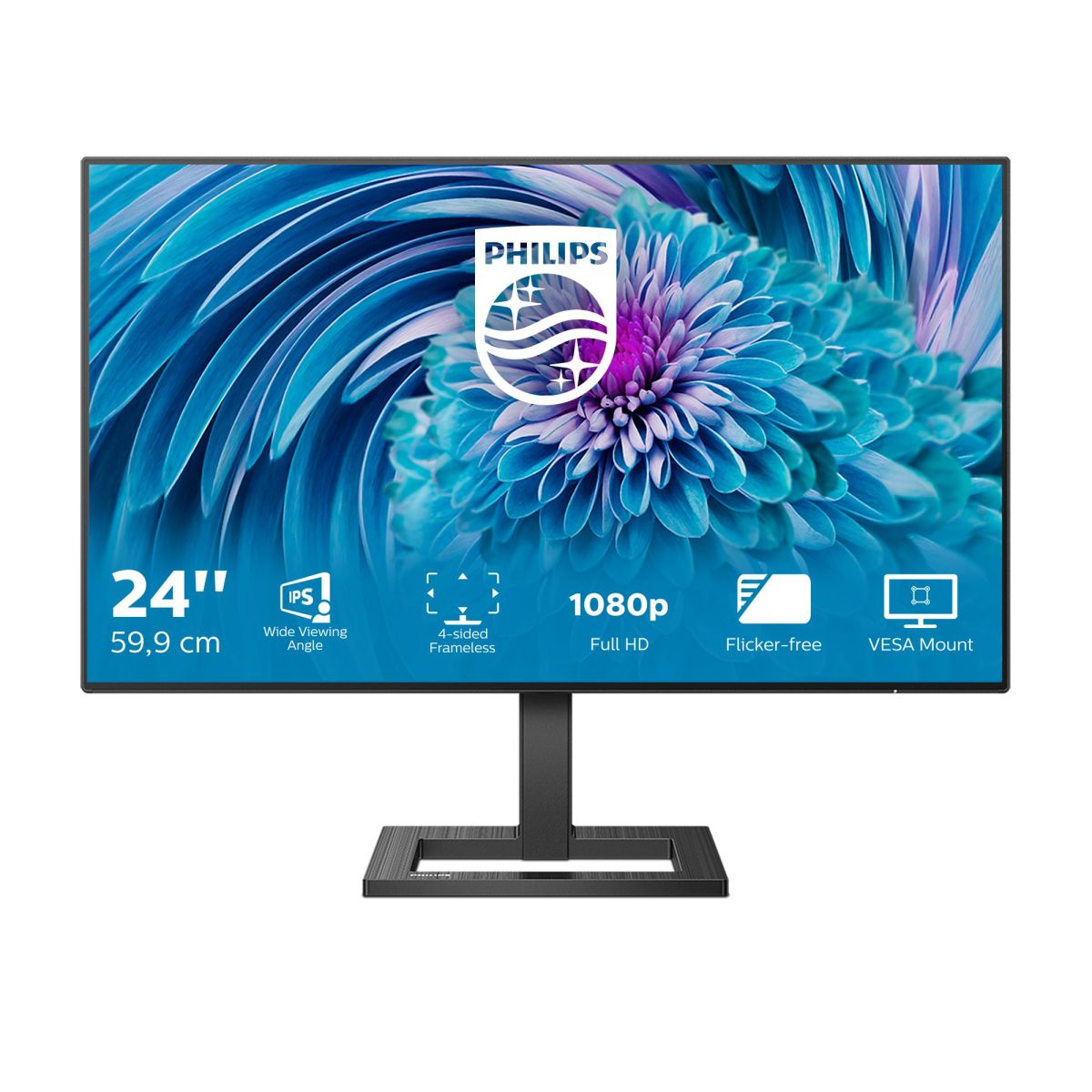 23,8  GAMING IPS MONITOR VGA, DVI, HDMI 1MS,75HZ