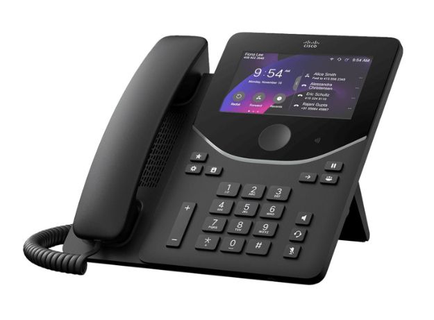 CISCO DESK PHONE 9871, CARBON BLACK