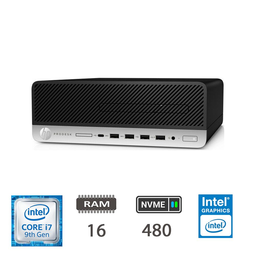 HP 600 G5 SFF I7-9700/16/NVME480/W10P/2Y