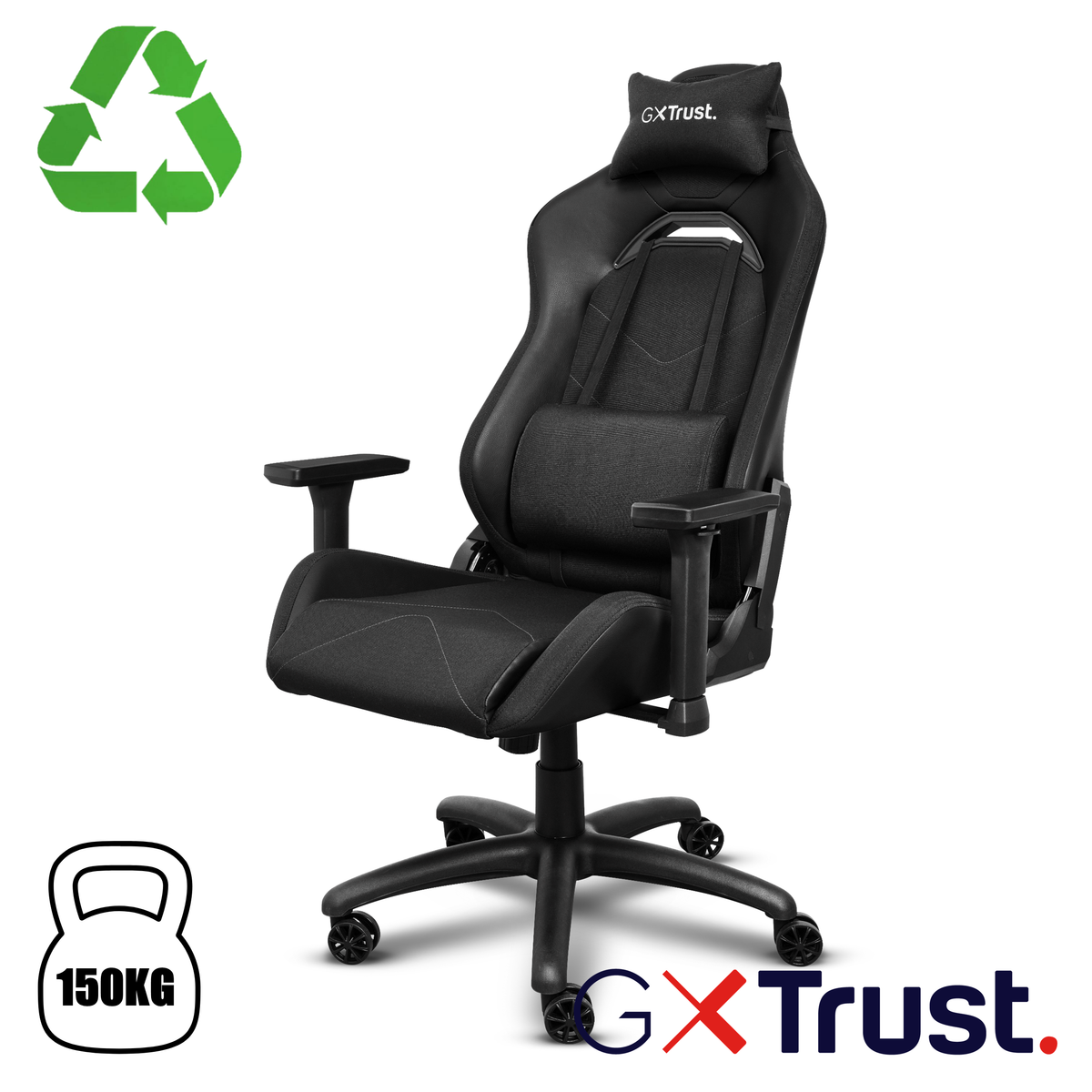 GXT714 RUYA GAMING CHAIR BLACK