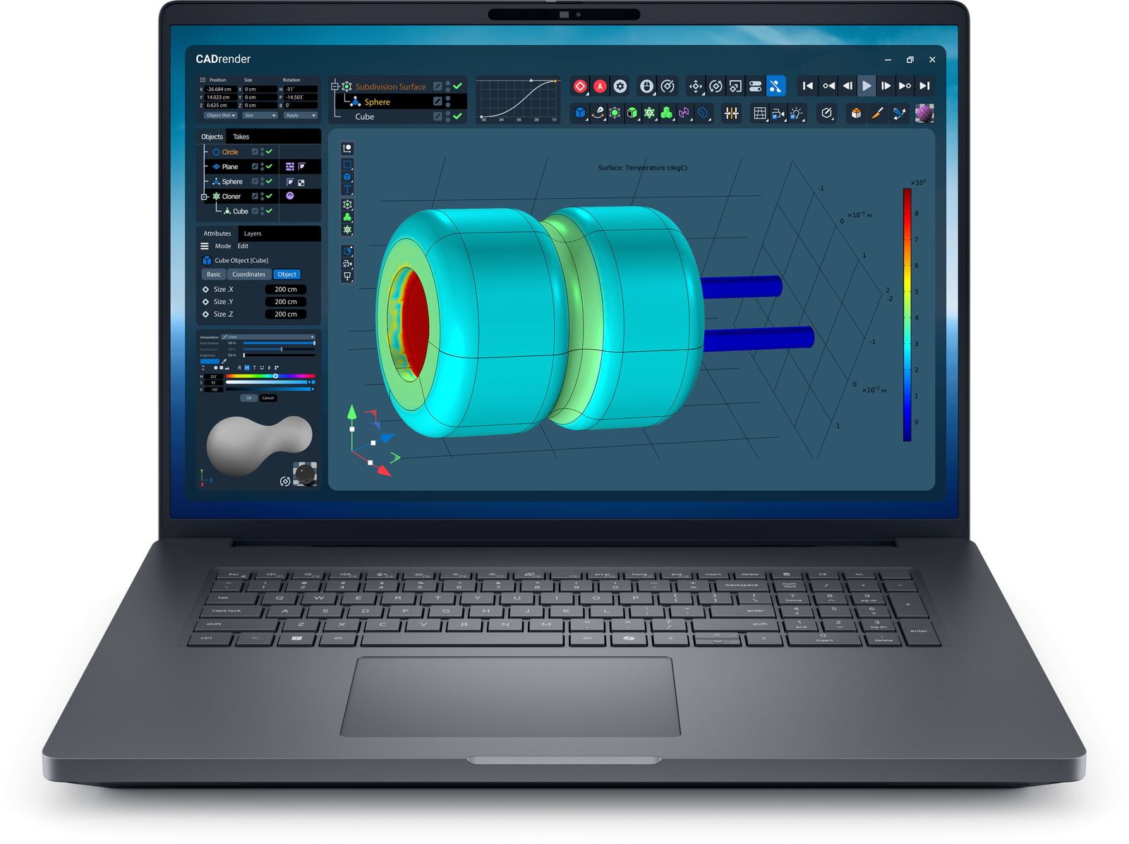 DELL PRO MAX PLUS 18/U7-265HX/32GB/1TB/18/PRO2000