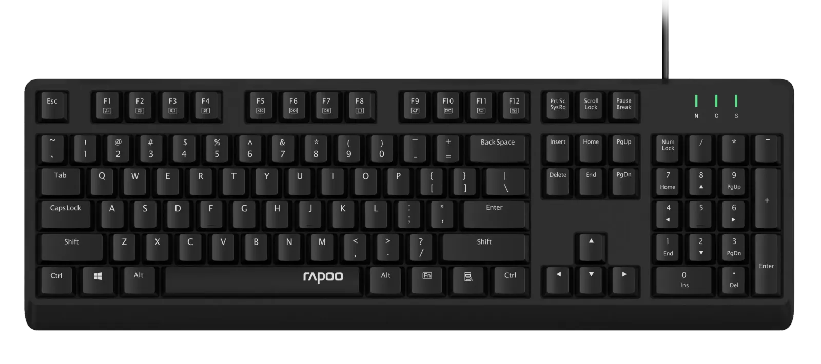 NK1500 WIRED KEYBOARD BK