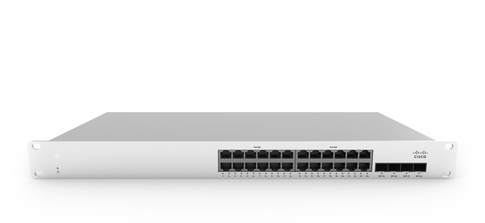 MERAKI MS210-24P 1G L2 CLD-MNGD 24X GIGE 370W POE