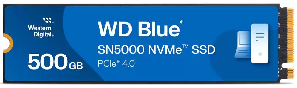 WD BLUE 500GB SSD SN5000 M.2 PCIE 4.0