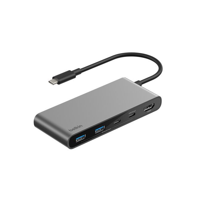 CONNECT 7-IN-1 USB-C HUB WITH DUAL USB-C PORTS