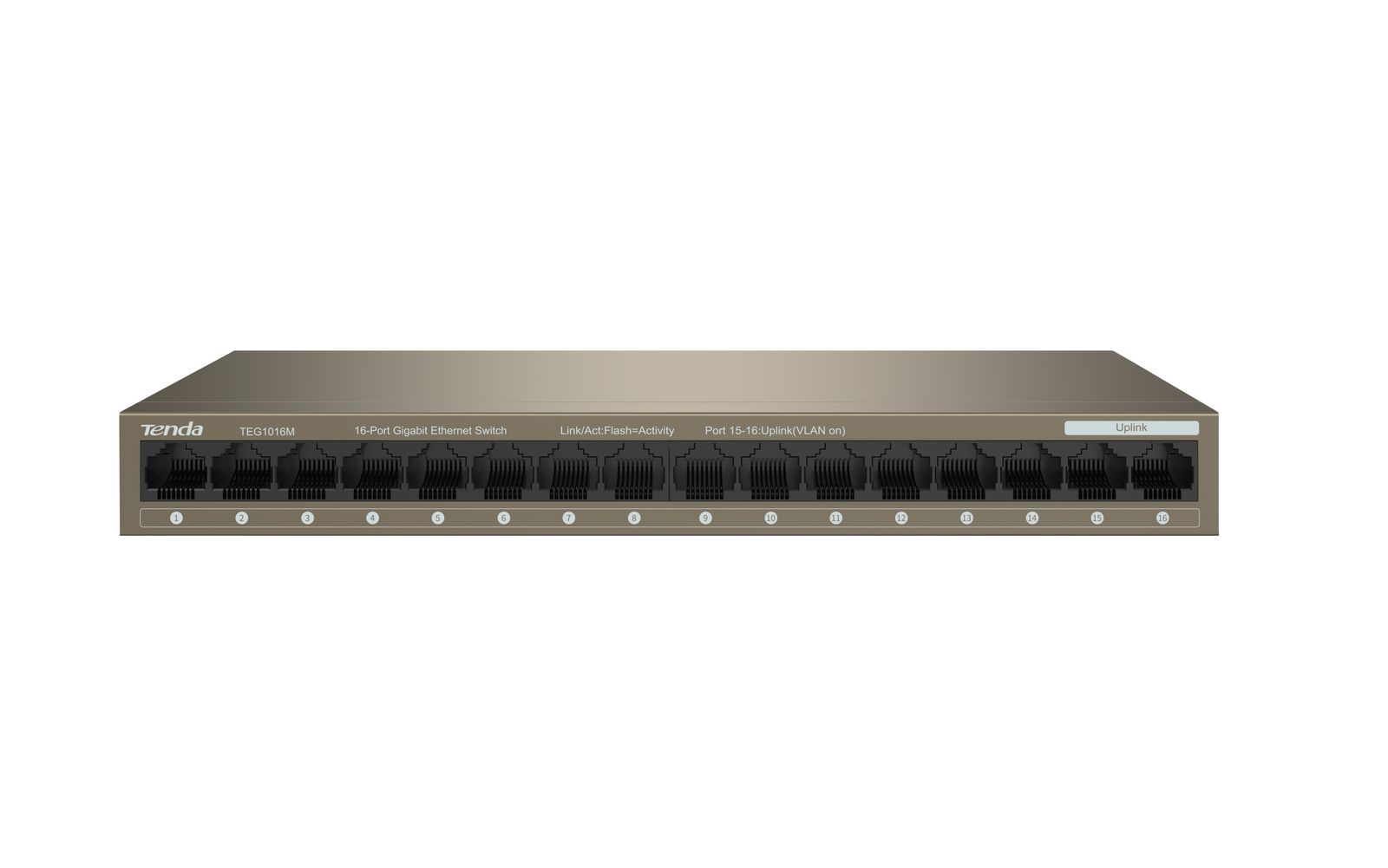SWITCH 16 PORT DESKTOP
