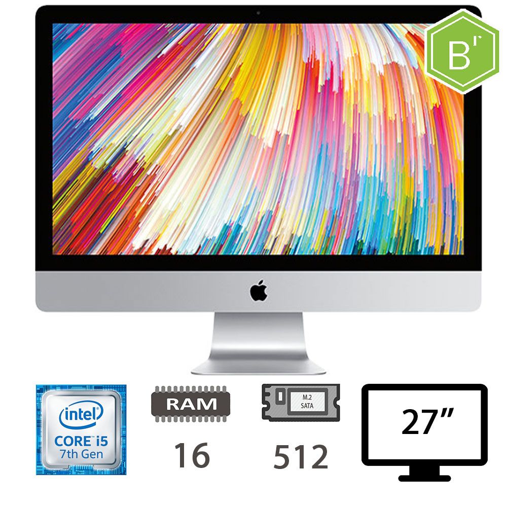 IMAC 27 5K (2017)I5-7500/16/512M2/2Y - B