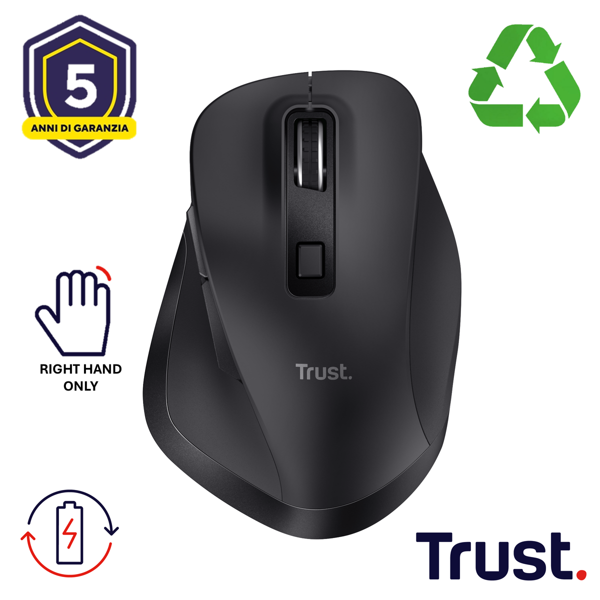 FYDA WIRELESS MOUSE ECO