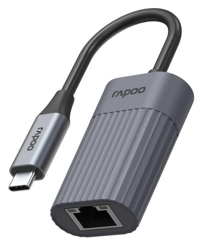 UCA-1016 USB-C TO GIGABIT LAN ADAPTER GREY