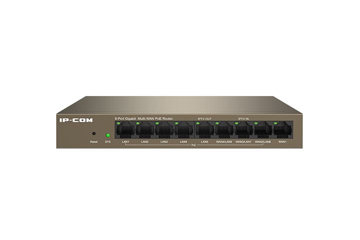 9 PORT CLOUDPOE ROUTER / AP CONTROLLER MAX 4 WAN