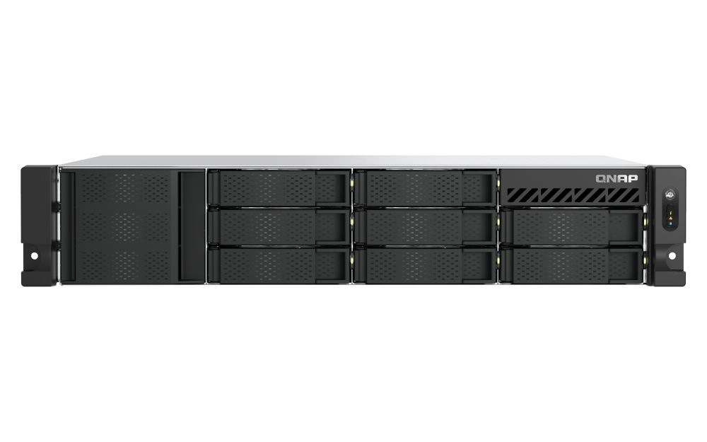 8-BAY SHORT DEPTH RACKMOUNT NAS, INTEL ATOM C5125