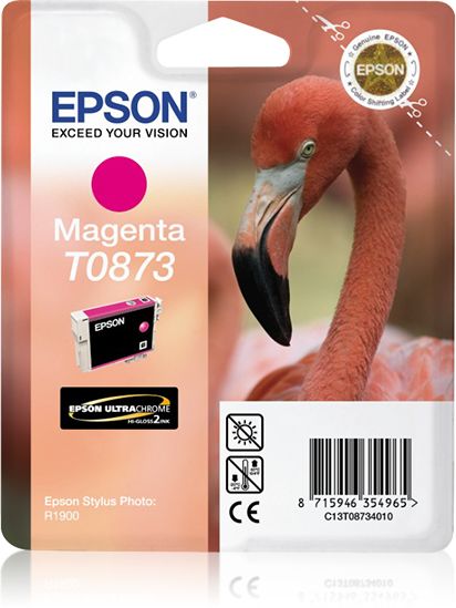 CARTUCCIA T0873 SERIE FENICOTTERO MAGENTA 11,4ML