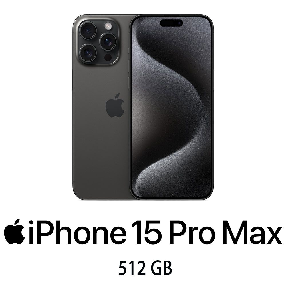 IPHONE 15 PRO MAX 512GB BLACK TITANIUM/2Y