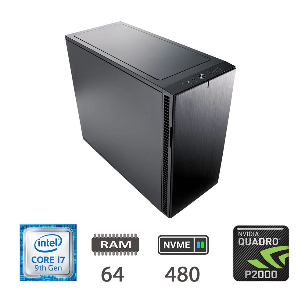 ASSEMBLATO I7-9700K/64/NVME480/P2000(5GB)/W11P/2Y