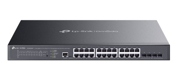 OMADA 24-PORT GIGABIT AND 4-PORT 10GE SFP+ L2+