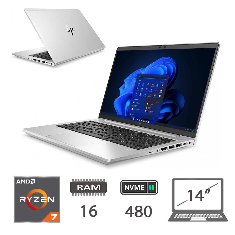 HP 645 G9 RYZEN 7 PRO 5875U/16/NVME480/14/W11P/2Y