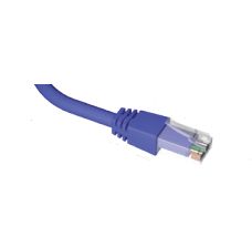 GIGAPLUS 24AWG U UTP RJ45 RJ45 PATCH BLUE LS OH 1M