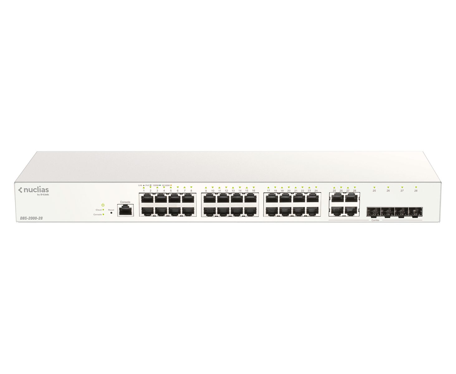 28-PORT GIGABIT NUCLIAS SMART MANAGED SWITCH