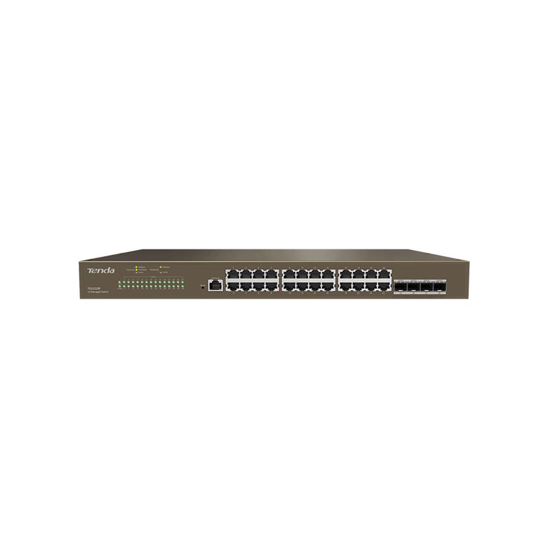 SWITCH MANAGED L2, 24 PORT G + 4 PORT SFP 1G