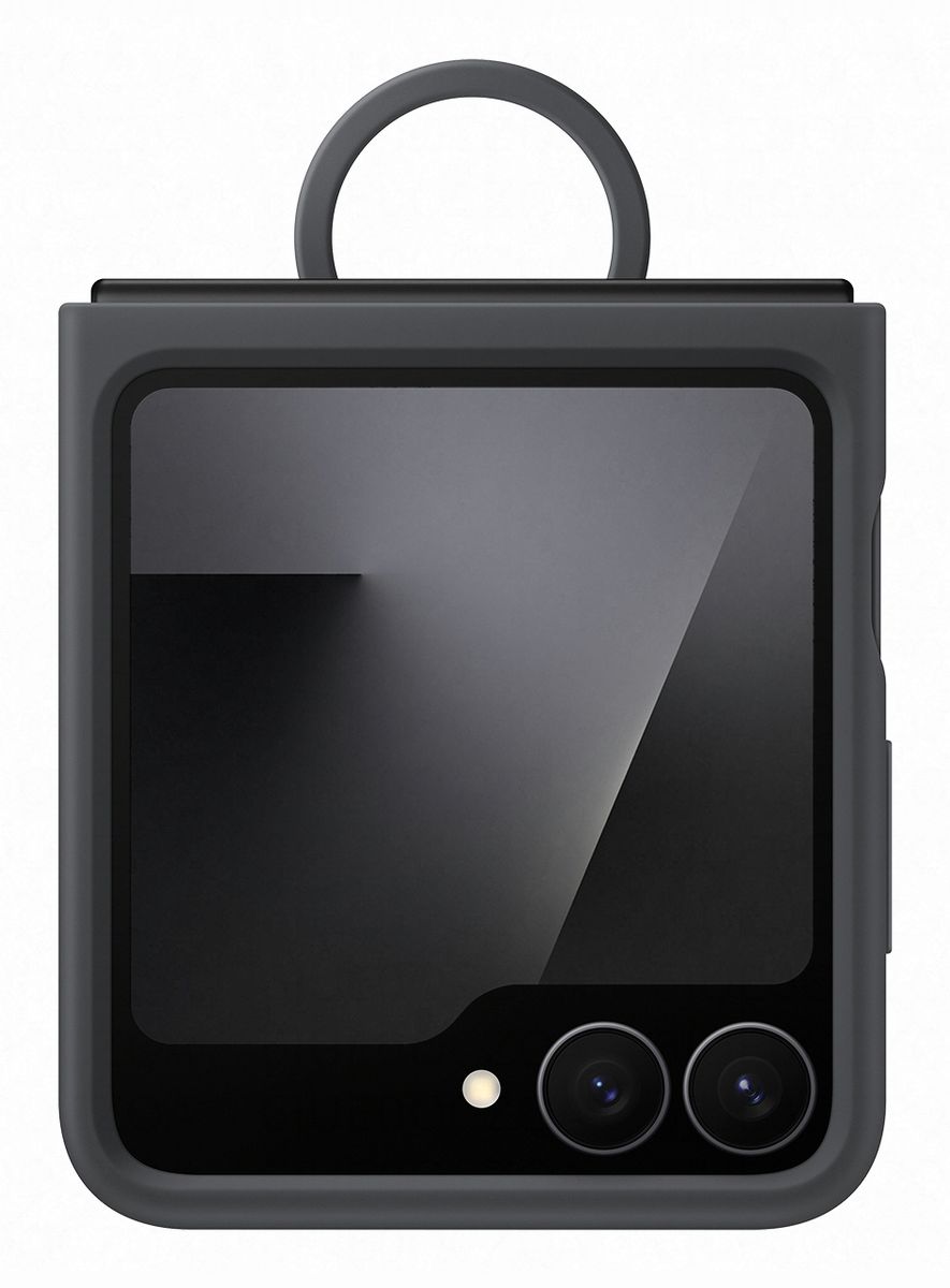 GALAXY Z FLIP7 FE SILICONE CASE BLACK