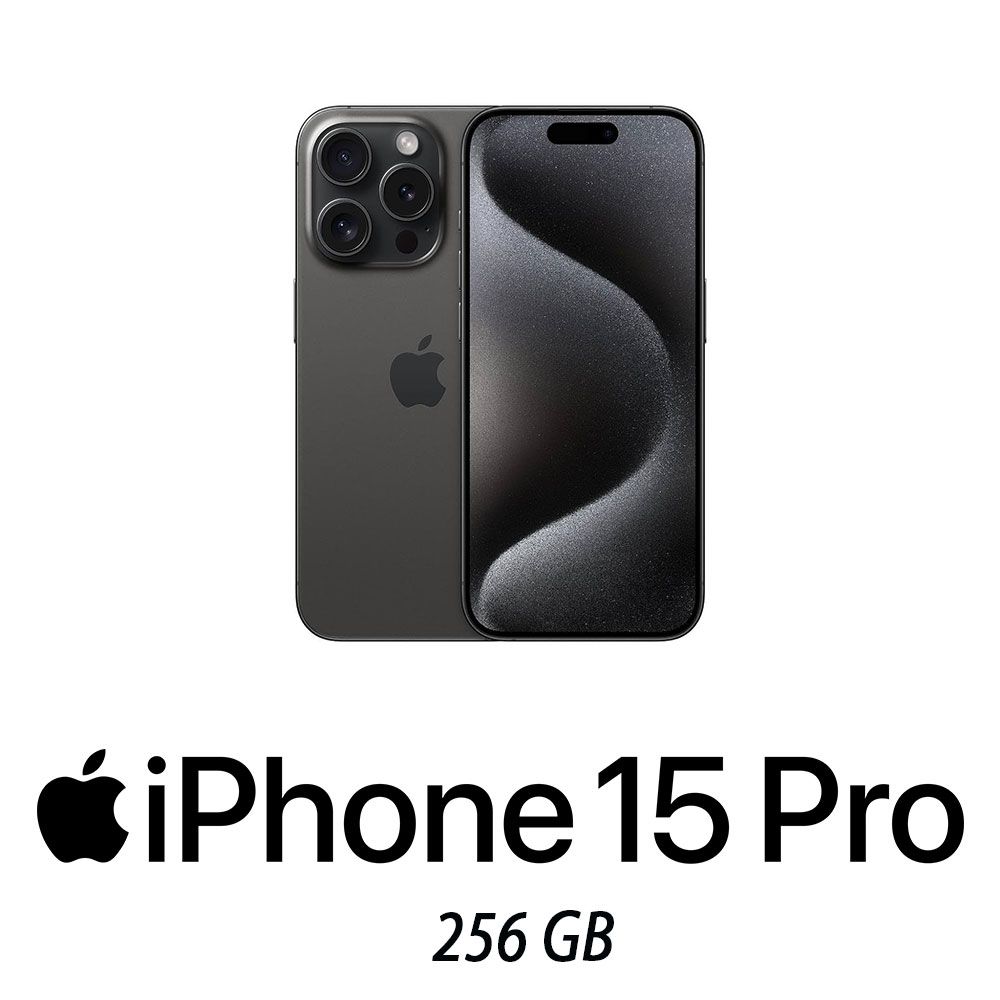 IPHONE 15 PRO 256GB BLACK TITANIUM/2Y