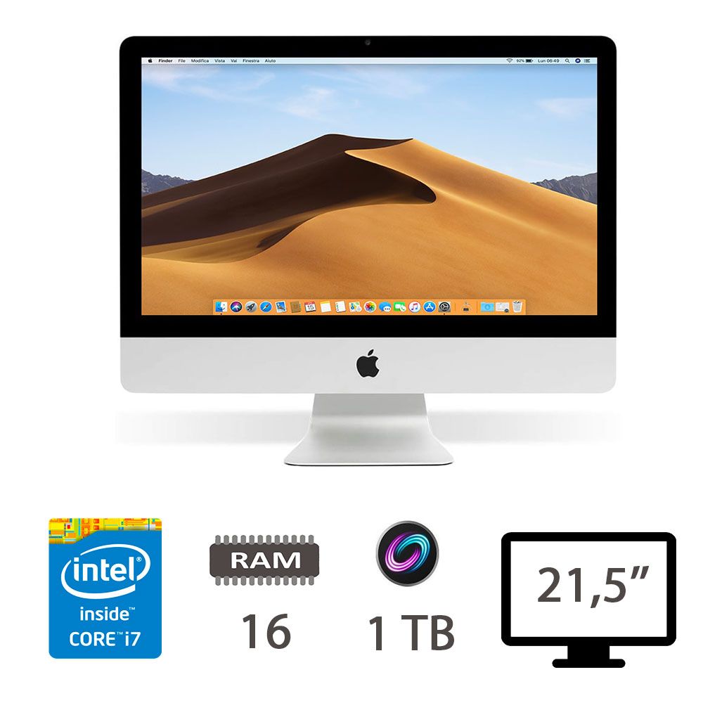 IMAC 21,5 (L13)I7-4770S/16/1FD/GT750M/2Y