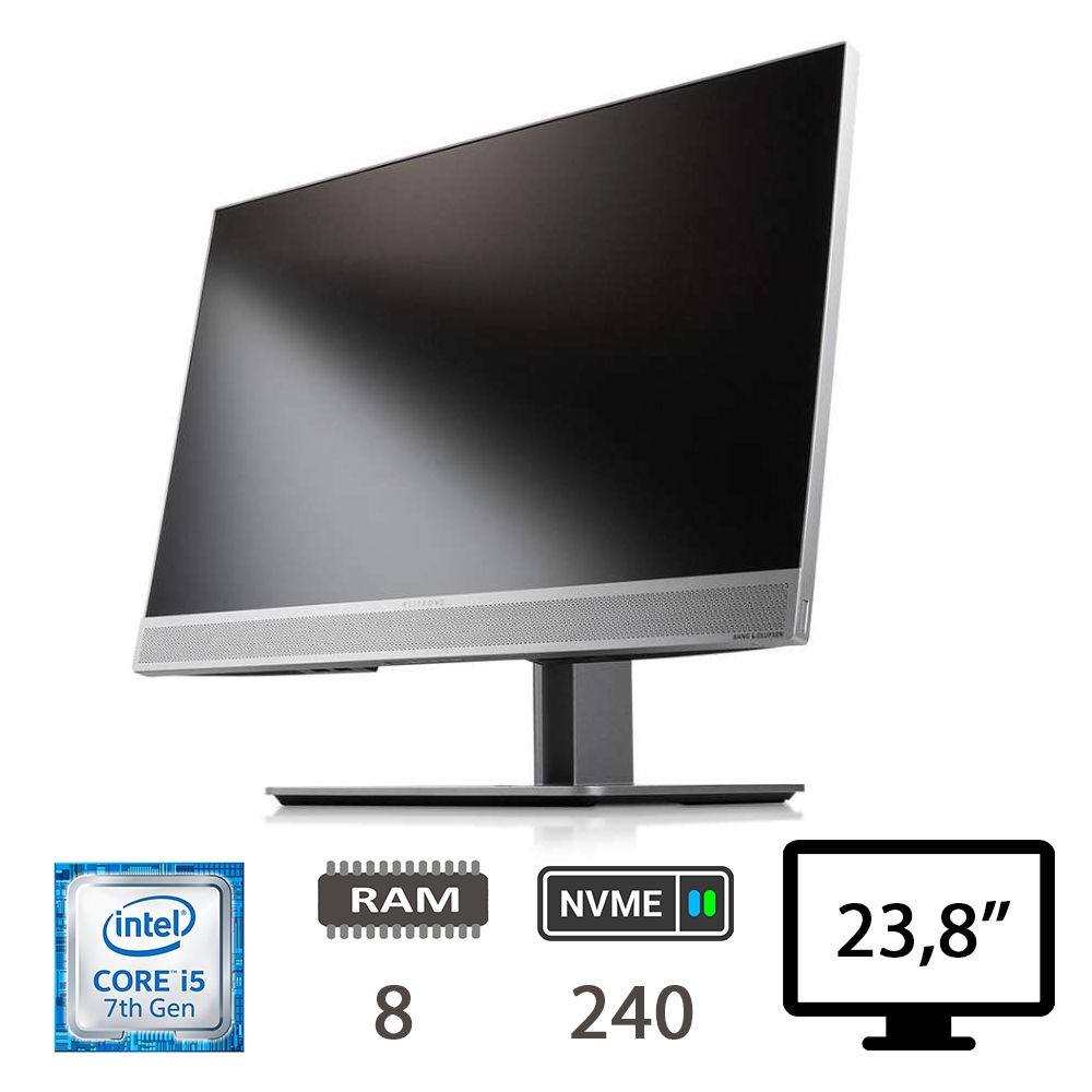 HP REGLOO 800 G3 AIO I5-7500/8/NVME240/23/W10P/2Y