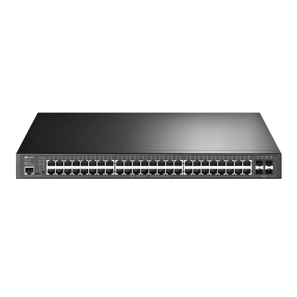 52-PORT GIGABIT L2 SWITCH WITH 48-PORT POE+