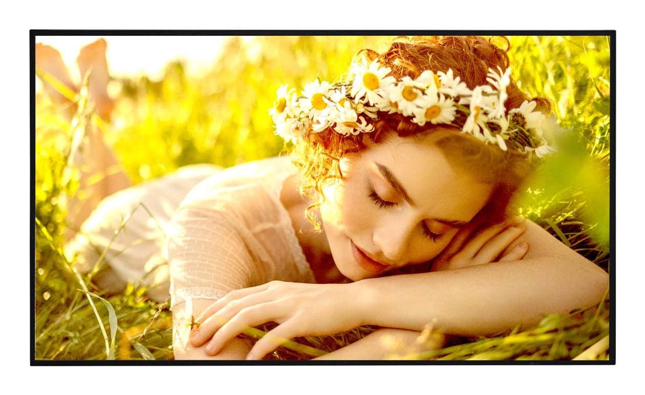 75 LED ADS, 3840X2160, 16:9, 500 NIT, 1200:1,