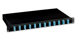 Cassetto ottico 19'' Vuoto per 12 SC DUPLEX 1U