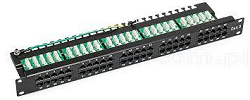 PATCH PANEL 19''FONIA 50 PORTE RJ45 CAT.3 1U