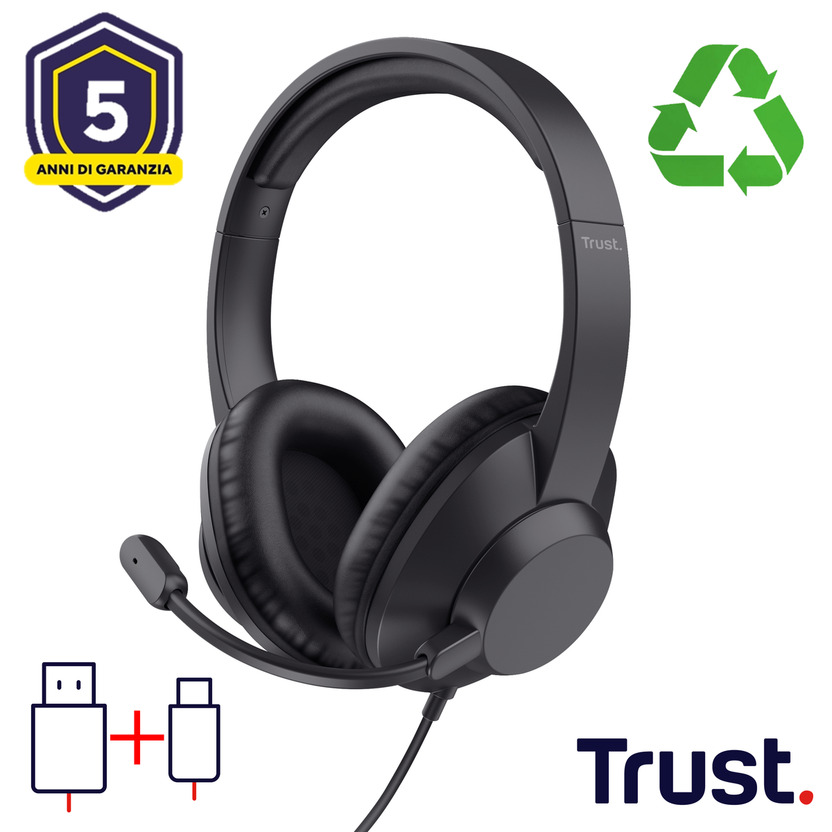 AYDA MAX USB HEADSET