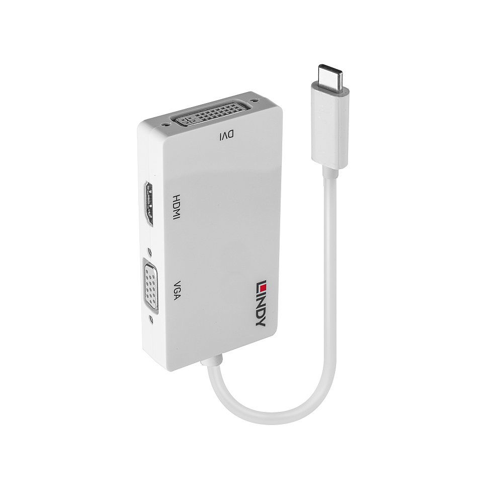 CONVERTER USB 3.1 TIPO C A HDMI, DVI O VGA