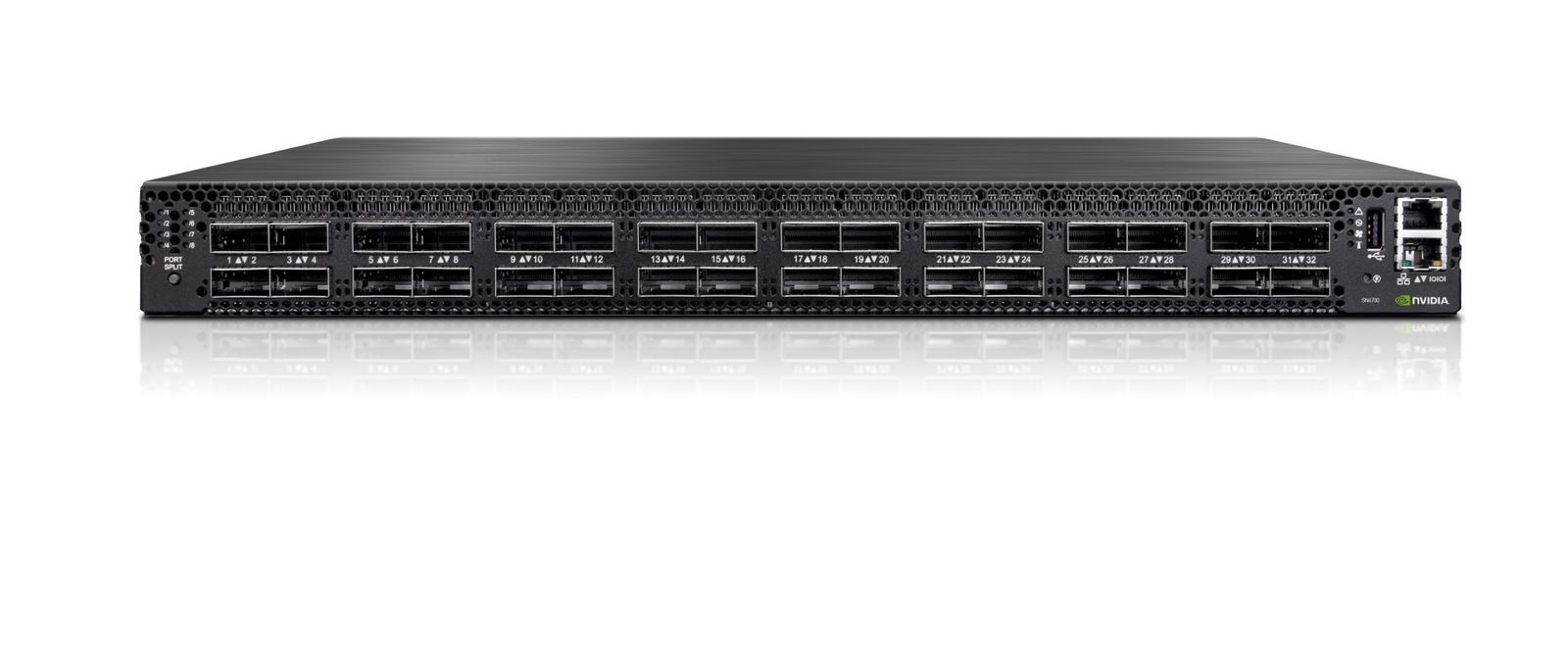 HPE 400GBE 32QSFPDD P2C SW SN4700M W/NVD