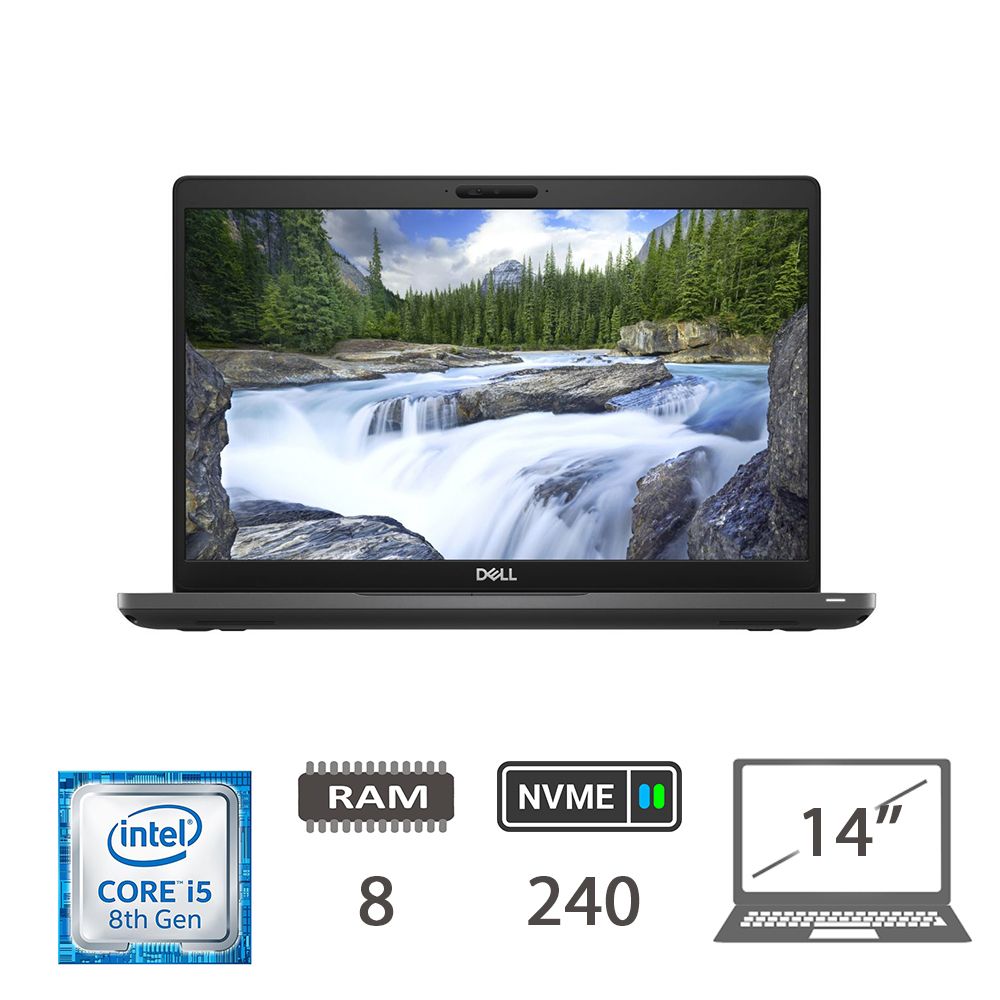 DELL LATITUDE 5400 - I5-8250U/8/NVME240/14/W10P/2Y
