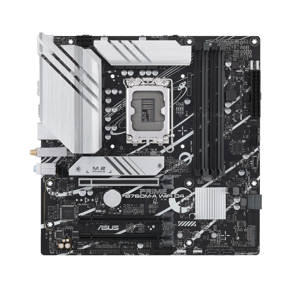 ASUS SCHEDA MADRE PRIME B760M-A WIFI D4
