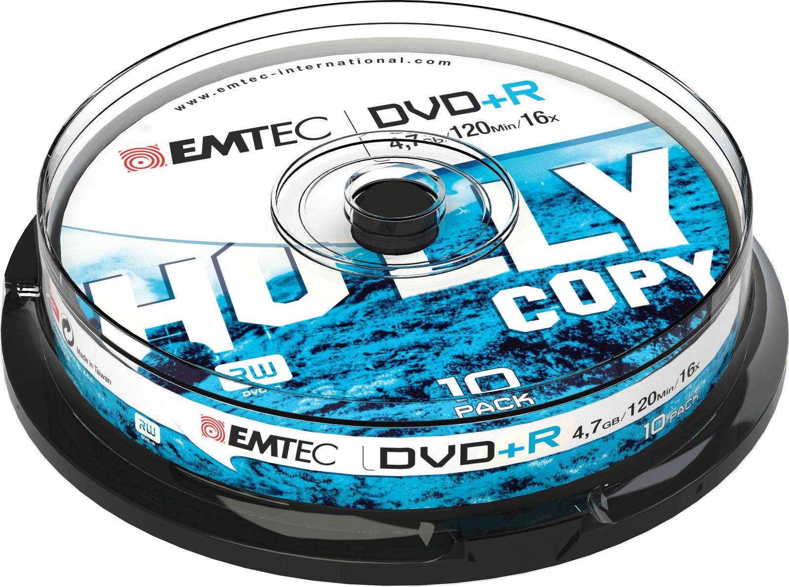 EMTEC DVD+R 4,7GB 16X CB (10)