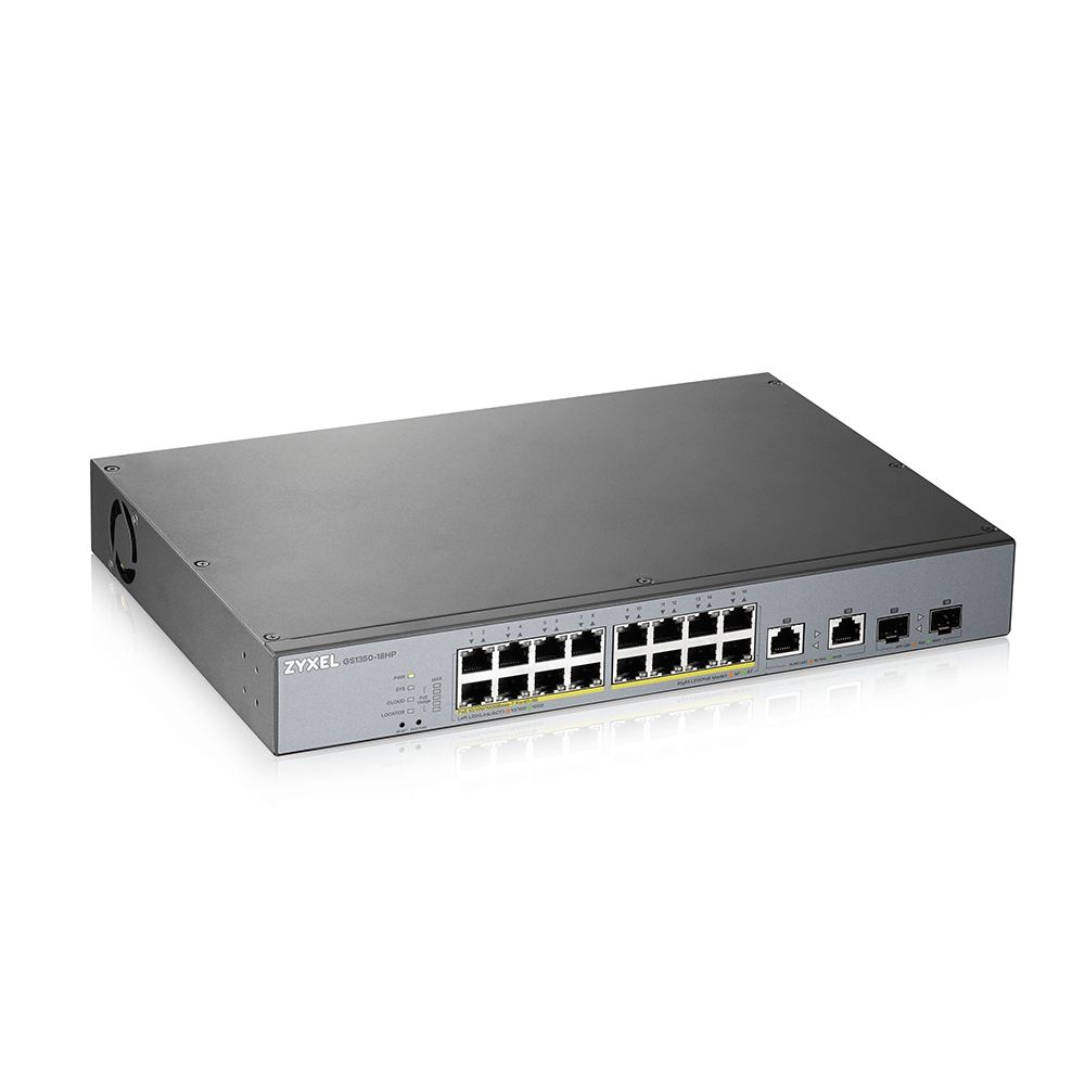 SWITCH 16 PORTE GIGABIT POE BUDGET 250W